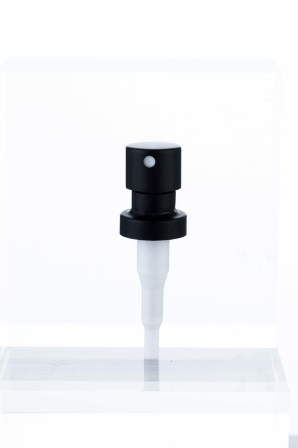 0.12ml 16.3*7 black aluminum crimp perfume pump